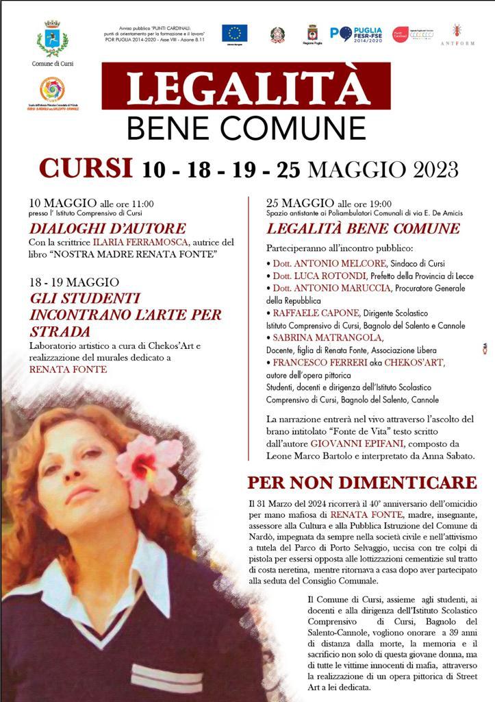 legalita' bene comune maggio 2023